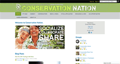 Desktop Screenshot of conservation-nation.org